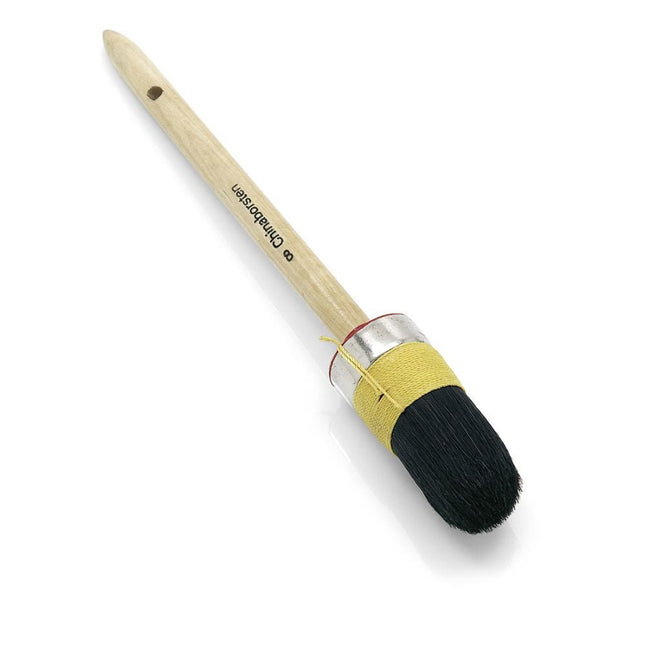 Nölle Profi Brush Handwerker-Ringpinsel schwarze Borstenmischung