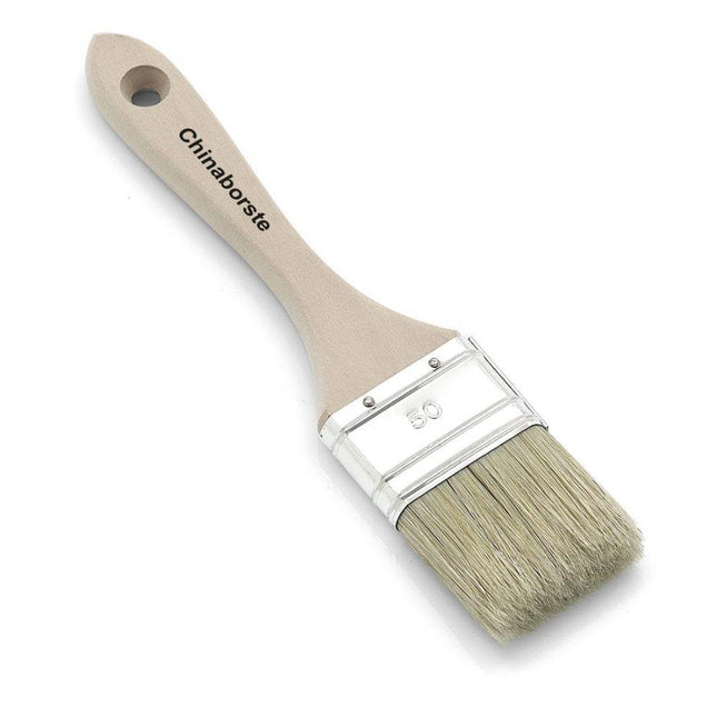 Nölle Profi Brush Lackierpinsel 6. Stärke helle Borstenmischung Zwinge vernickelt