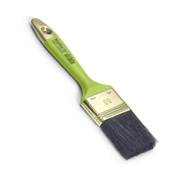 Nölle Profi Brush Lackierpinsel 7. Stärke schwarze Borstenmischung Zwinge vermessingt