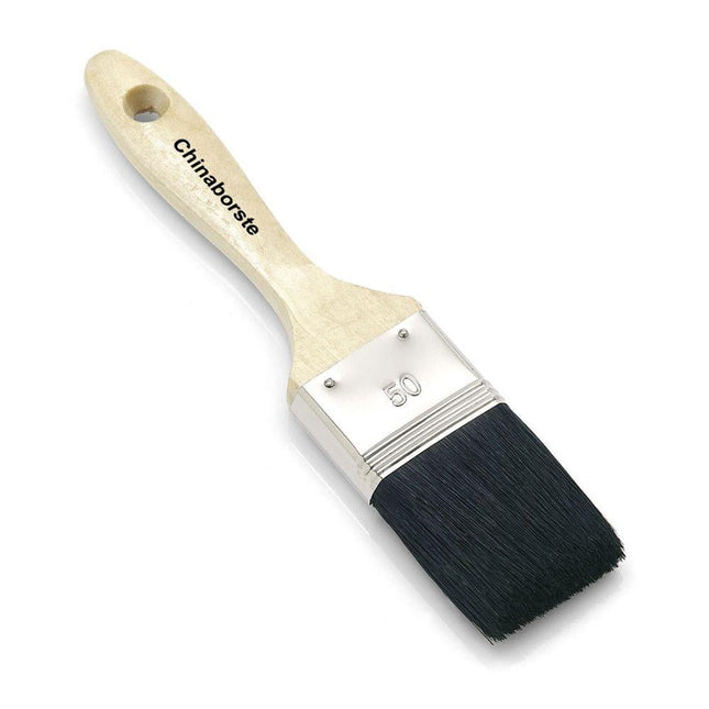 Nölle Profi Brush Maler-Lackierpinsel 10. Stärke schwarze Borstenmischung Zwinge vernickelt