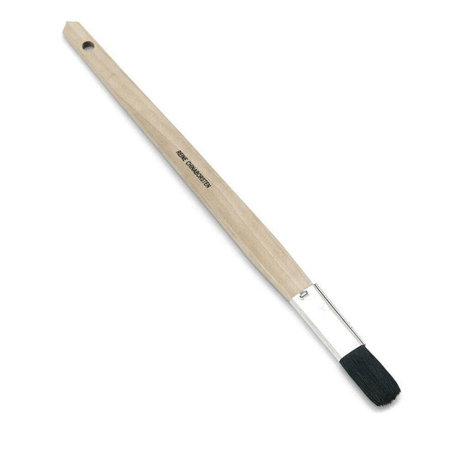 Nölle Profi Brush Plattpinsel gerade reine schwarze Chinaborste