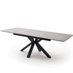 Hellgrau / Schwarz-matt-lackiert