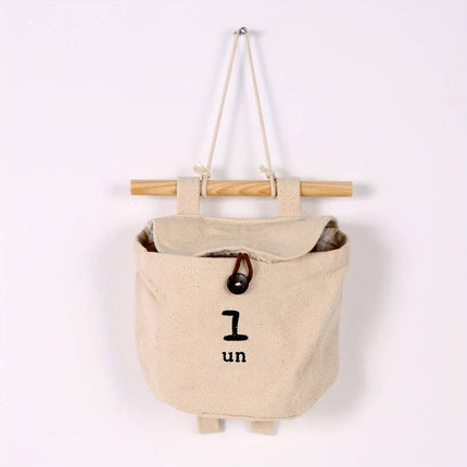 Leinen Hängetasche Beutel bedruckt, Aufbewahrungstasche für Camper