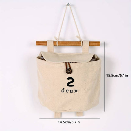 Leinen Hängetasche Beutel bedruckt, Aufbewahrungstasche für Camper