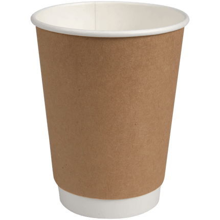 Kaffeebecher Doppelwand "Kraft"