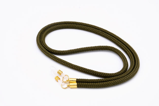 Brillenband 4mm Olive