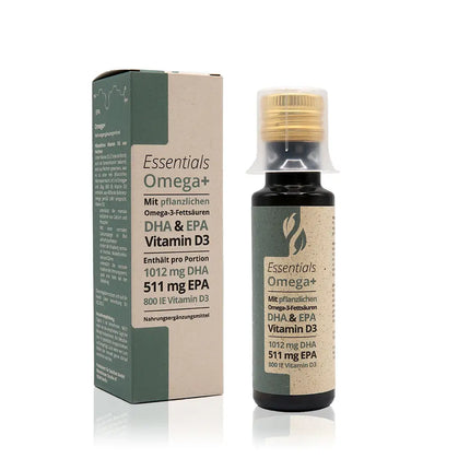Omega+ Öl – hochkonzentriert mit DHA, EPA & Vitamin D3