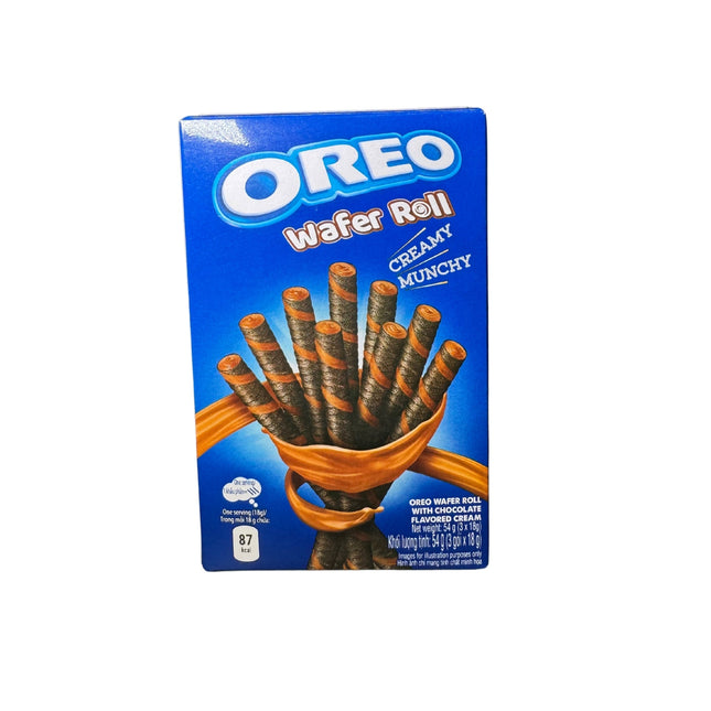 Oreo Wafer Rolls Chocolate 54g