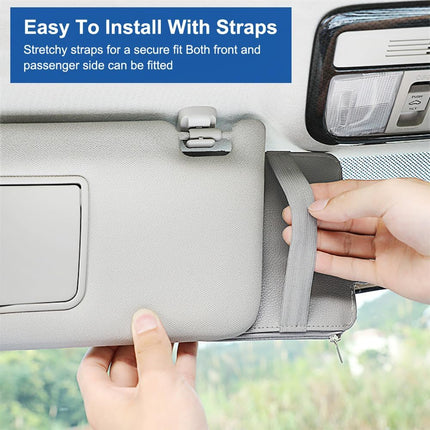 Organizer für Auto/Camper Sonnenblende, Sonnenbrillen Halter, Kartenhalter