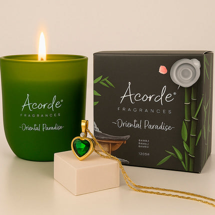 Secret Candle - Die Duftkerze mit 925er Silberschmuck - Mini Surprise Candle