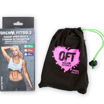 Fittools Mini Resistancebänder grün - 10 lbs