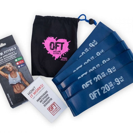 Fittools Mini Resistancebänder blau - 20 lbs