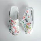 Schmetterlingsmuster Weiß / 37