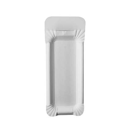 PAPSTAR 250 Teller, Pappe "pure" eckig weiss