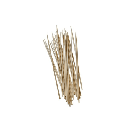 PAPSTAR Schaschlikspieße Holz "pure" Ø 3 mm, 20 cm lang | Folie (1000 Stück)