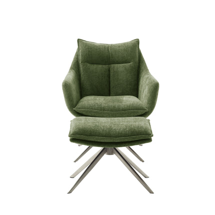 PARKER Loungesessel inkl. Hocker