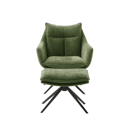 PARKER Loungesessel inkl. Hocker