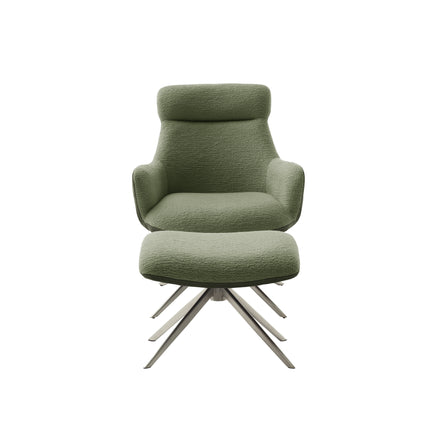 PELION Loungesessel inkl. Hocker