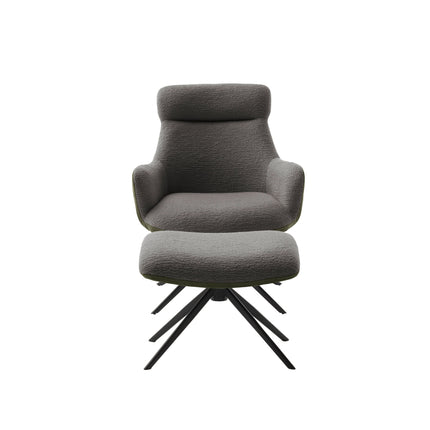 PELION Loungesessel inkl. Hocker