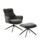 Anthrazit / Schwarz matt lackiert