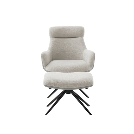 PELION Loungesessel inkl. Hocker