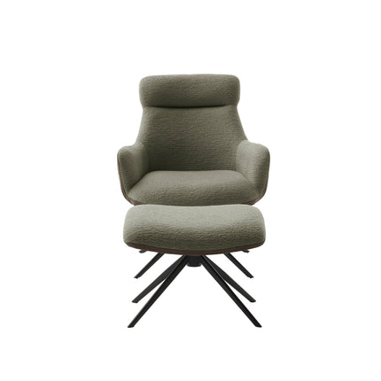 PELION Loungesessel inkl. Hocker