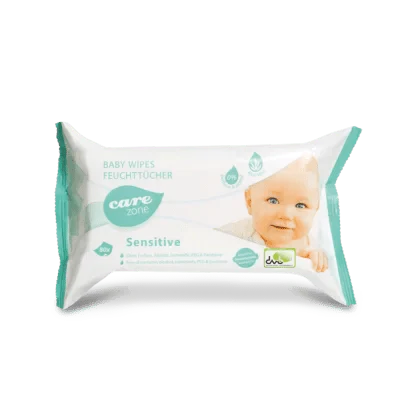 Dr. Schumacher CAREZONE BABYWIPES SENSITIVE | Packung (80 Tücher)