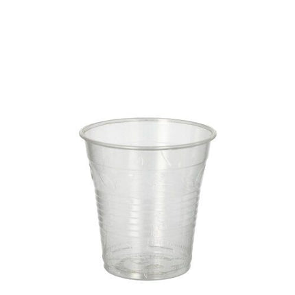 PAPSTAR Kaltgetränkebecher PLA glasklar, 0,15 l, Ø 7,08 cm | Folie (100 Stück)