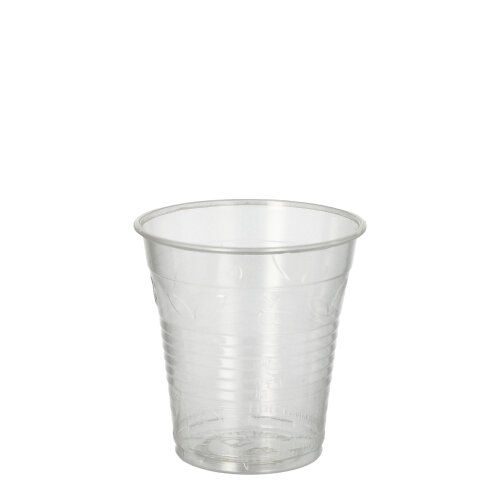 PAPSTAR Kaltgetränkebecher PLA glasklar, 0,15 l, Ø 7,08 cm | Folie (100 Stück)