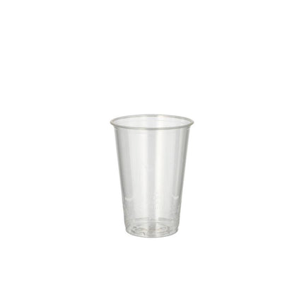 PAPSTAR Kaltgetränkebecher PLA "pure" glasklar, 0,2 l, Ø 7,03 cm | Packung (100 Stück)