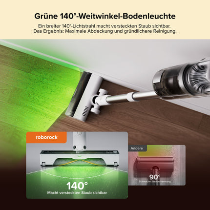 Roborock H60 Hub Akku-Staubsauger mit Absaugstation