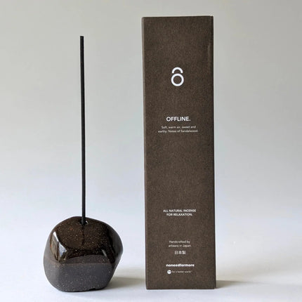 no need for more - Natürliche Räucherstäbchen - "Offline" - sanftes Sandelholz