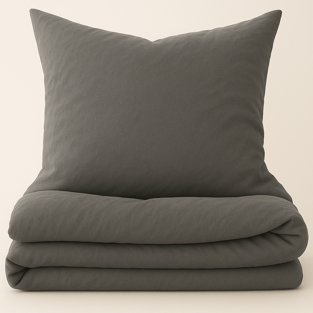 Premium Lyocell Kinderbettwäsche "Frosty Stone"