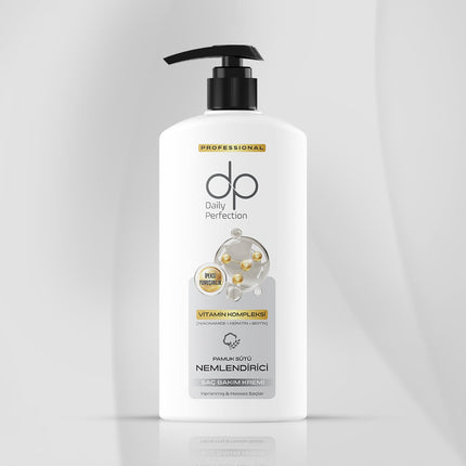 Daily Perfection – Feuchtigkeitsspendende Haarpflegecreme mit Baumwollmilch