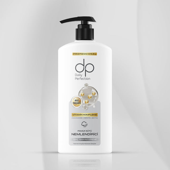 Daily Perfection – Feuchtigkeitsspendende Haarpflegecreme mit Baumwollmilch