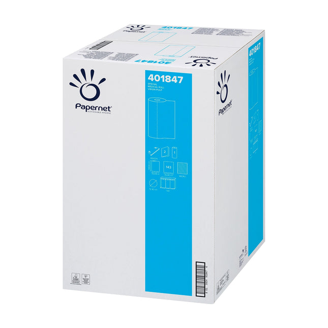 Papernet Liegenabdeckung Ärzterolle 401847 2-lagig - 9 Rollen | Karton (9 Rollen)