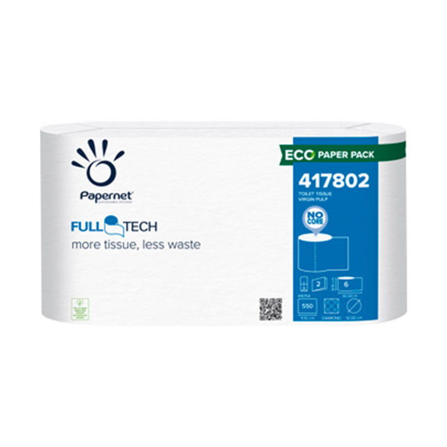 Papernet Toilettenpapier mit Full Tech Technologie, 417802 - 6 Rollen