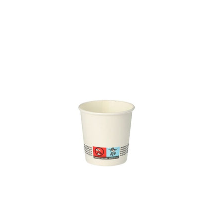 PAPSTAR Trinkbecher Pappe 0,1 l Ø 6 cm braun 