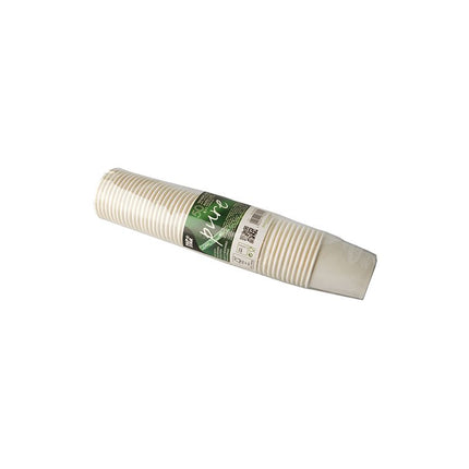 PAPSTAR Trinkbecher Pappe 0,1 l Ø 6 cm braun 