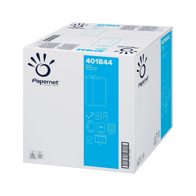 Papernet Liegenabdeckung Ärzterolle 401844 2-lagig | Karton (9 Rollen)