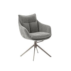 Anthrazit / Edelstahl gebürstet / Mit Armlehnen