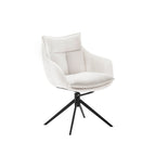 Creme / Schwarz matt lackiert / Mit Armlehnen