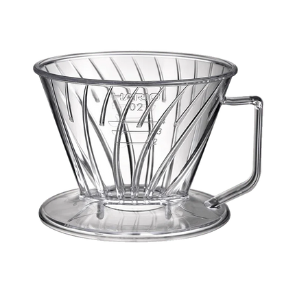Hario Pegasus Dripper 02 – Clear Plastic Pour-Over Brewer