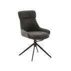 Anthrazit / Schwarz matt lackiert / Ohne Armlehnen