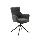 Anthrazit / Schwarz matt lackiert / Mit Armlehnen