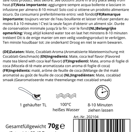 Peruanischer Mate (Mate de Coca)