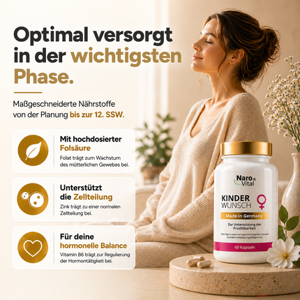Kinderwunsch – Pränatale Vitamine