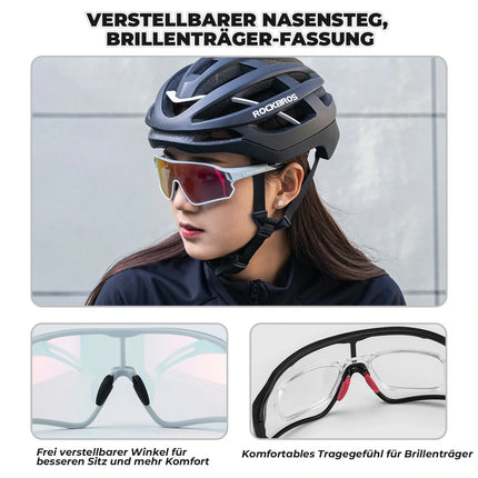 Dynamische Radbrille mit UV400-Sonnenfilter