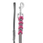 Grau-Fuchsia