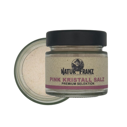 Pink Kristall Salz aus dem Himalaya